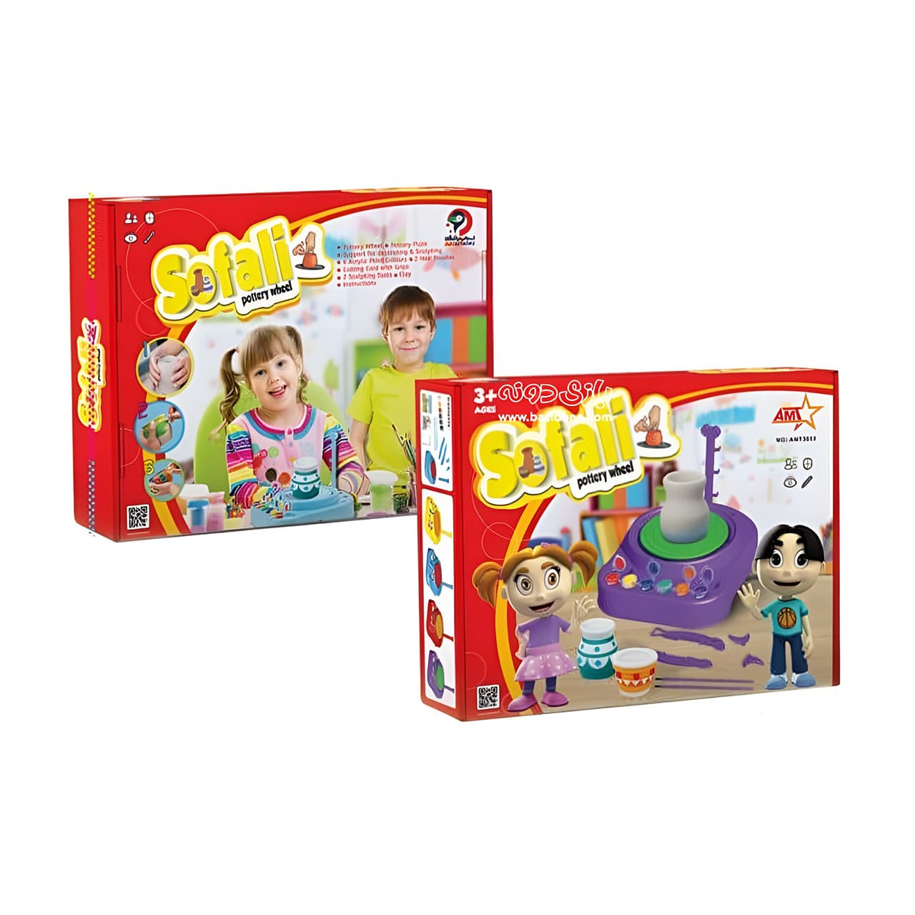 اسباب بازی چرخ سفالگری