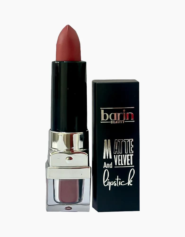 رژ لب جامد ماتیکی بارین بیوتی MATTE AND VELVET