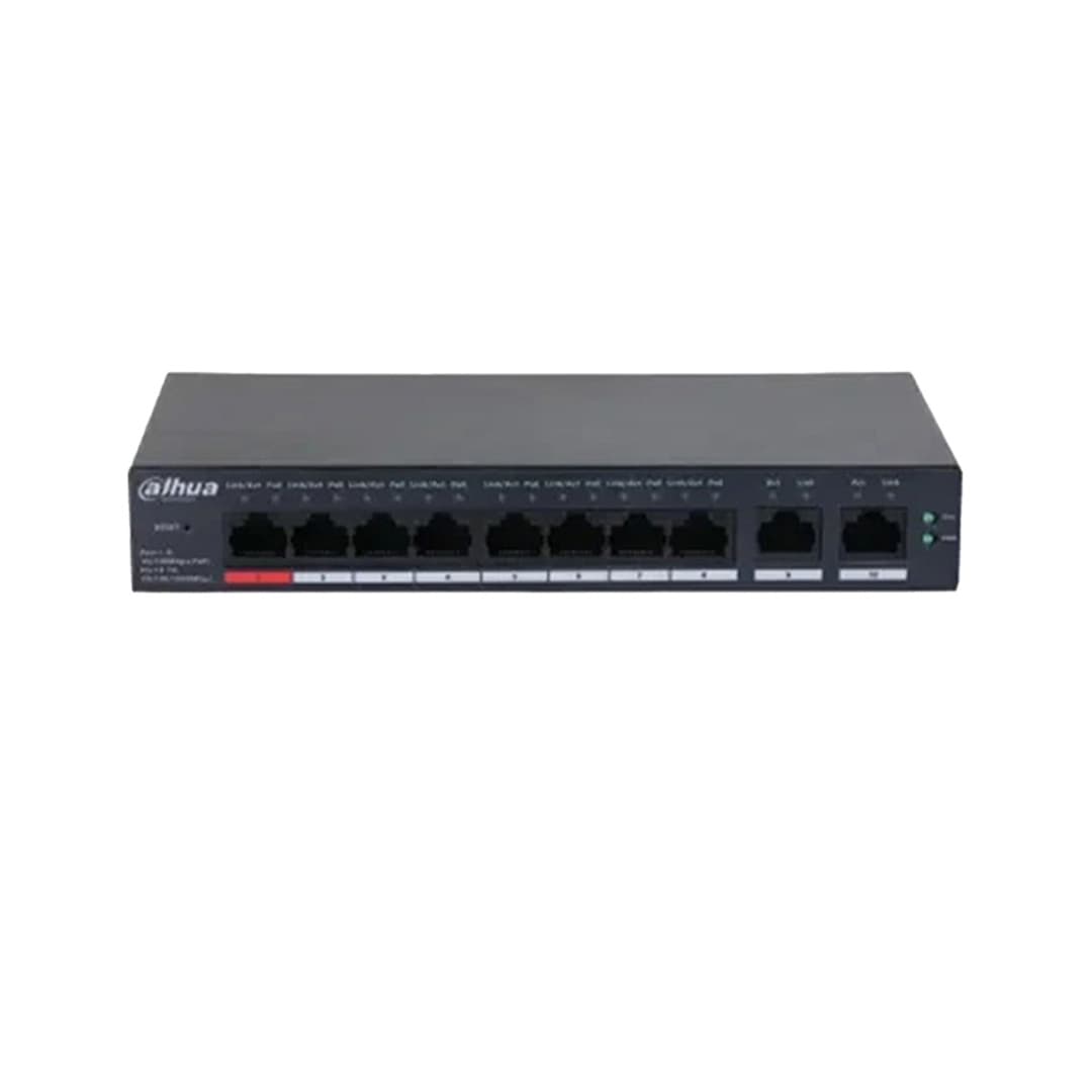 سوئیچ 10پورت داهوا مدل cs4010-8et2gt-60 — تصویر ۲