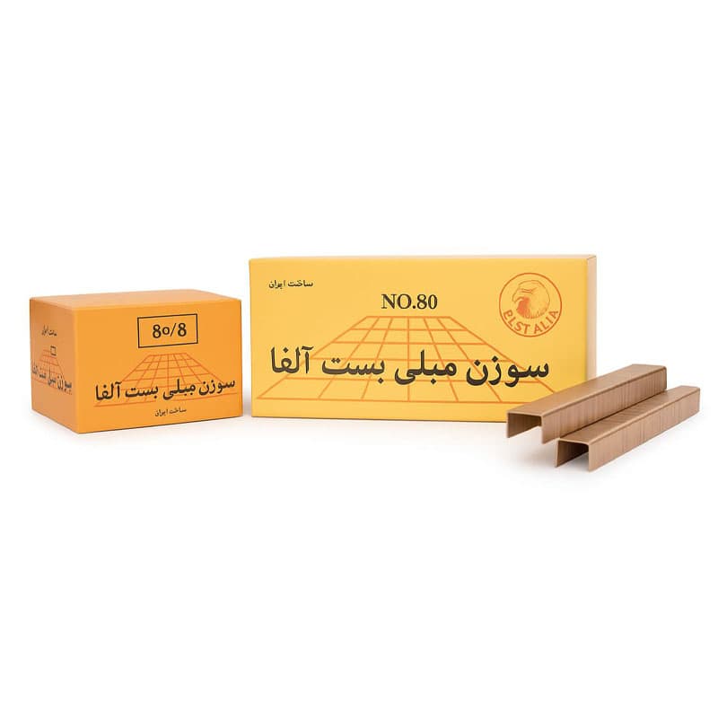 سوزن منگنه آلفا سایز 80/08 -28 بسته