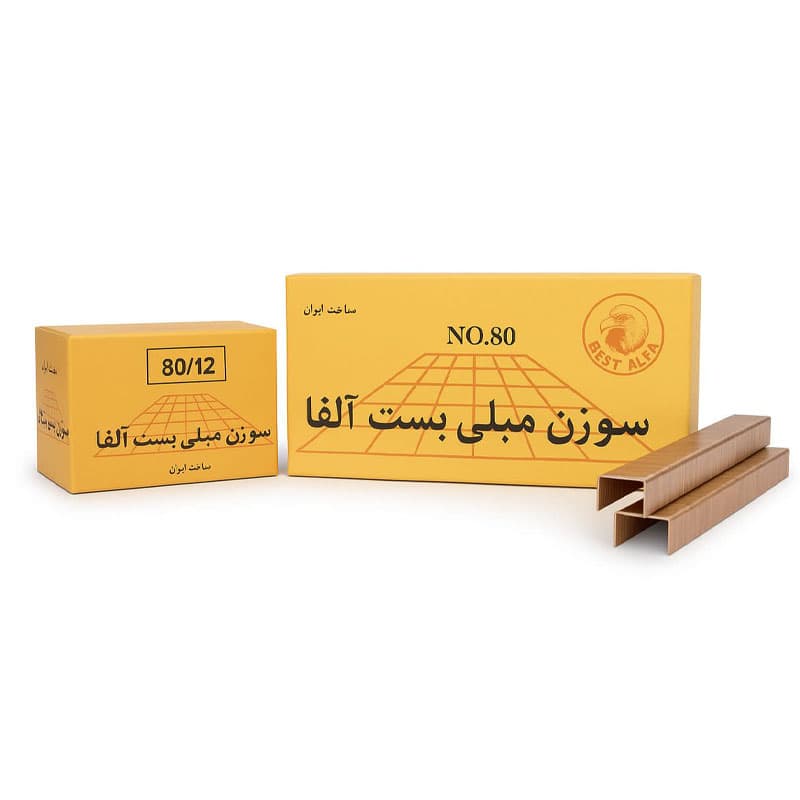 سوزن منگنه آلفا سایز 80/12 -28 بسته