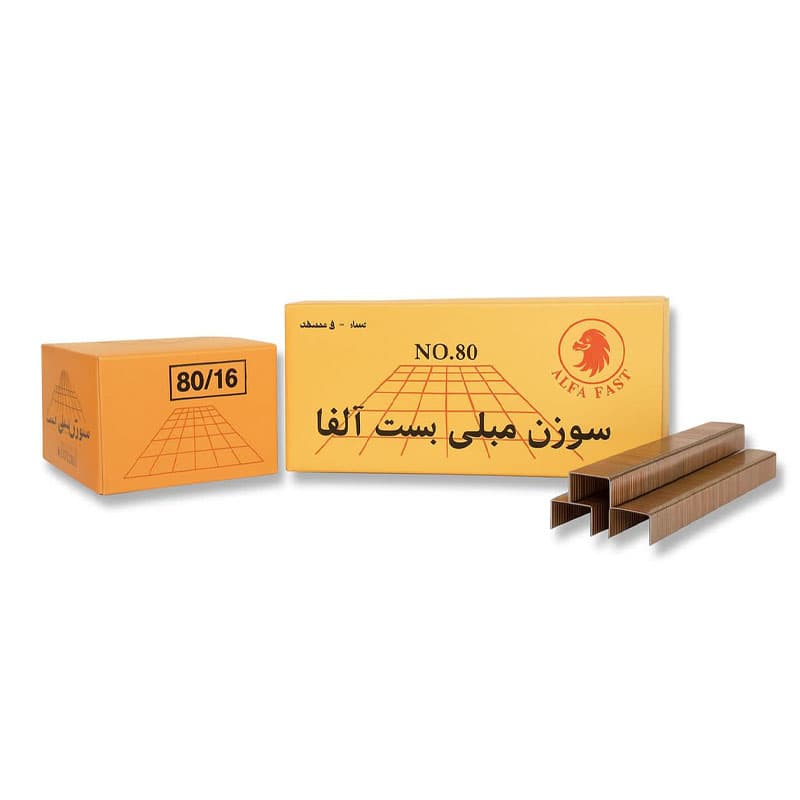 سوزن منگنه آلفا سایز 80/16 -28 بسته