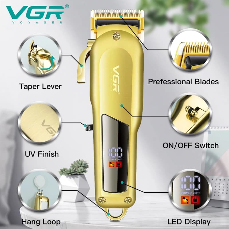 ماشین اصلاح سر و صورت وی جی آر مدل V-278 — تصویر ۴