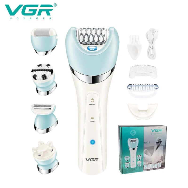 اپیلاتور پنج کاره وی جی آر مدل V-703 — تصویر ۴