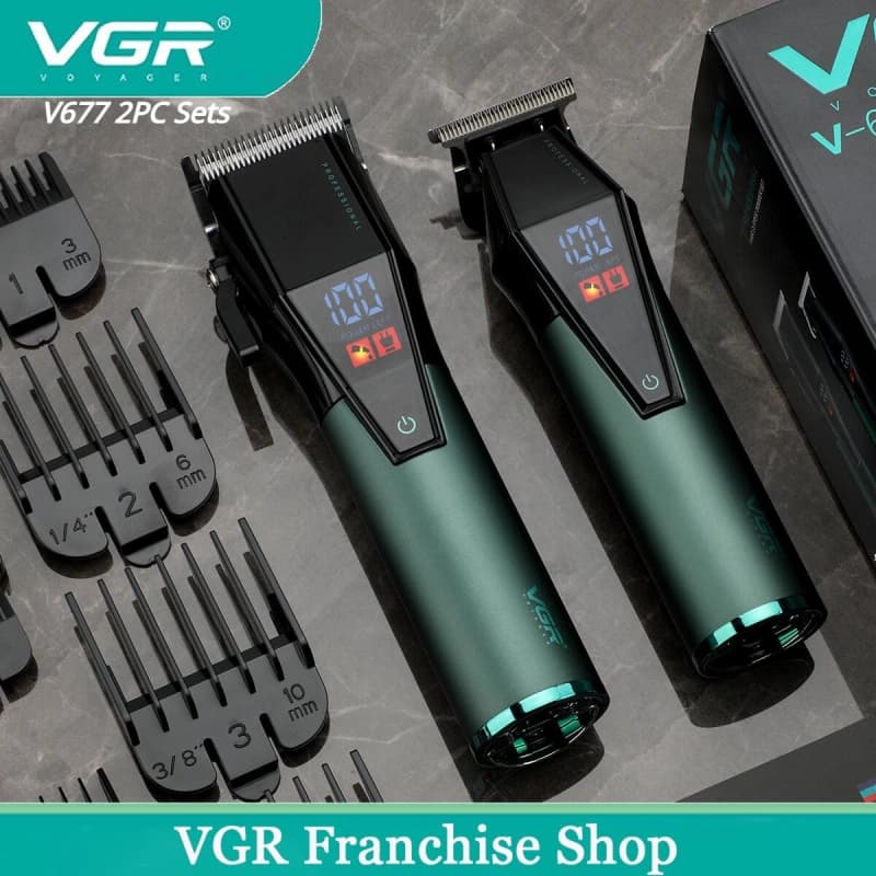 ماشین اصلاح سر و صورت دوقلو وی جی آر مدل V-677 — تصویر ۶