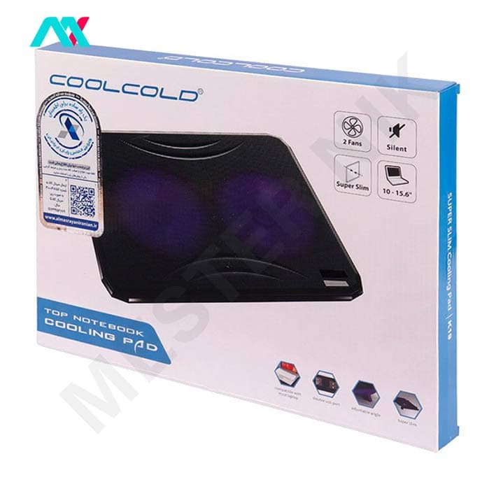 کول پد لپ تاپ Coolcold مدل K19 — تصویر ۵