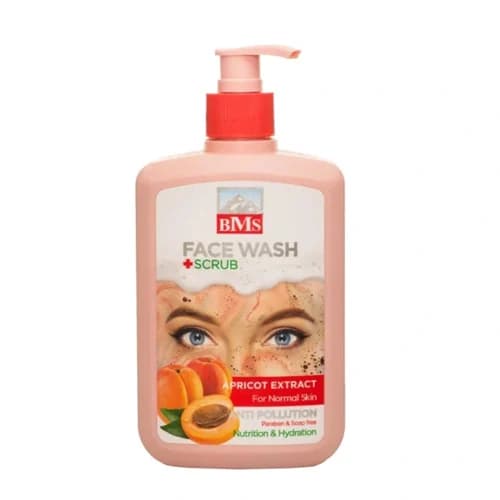 ژل شستشوی صورت بی ام اس مناسب پوست نرمال حجم 500 میل