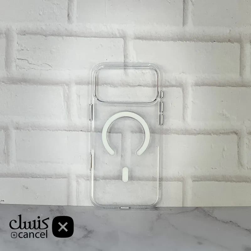 قاب اورجینال Clear Case مگ سیف دار آیفون 18Promax شفاف