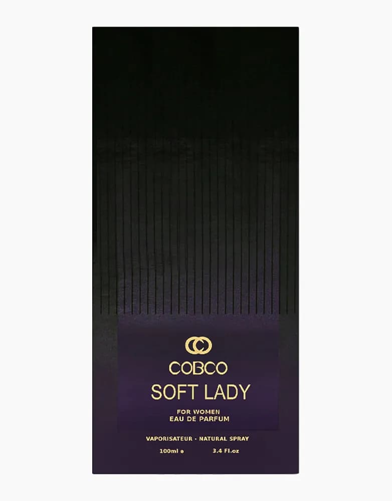 ادکلن زنانه کوبکو COBCO رایحه سافت لیدی SOFT LADY | حجم 100 میل