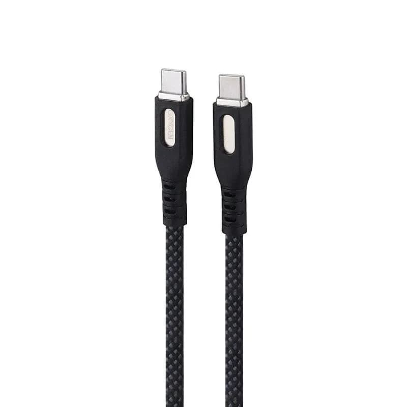 کابل دو سر تایپ سی فست شارژ 66 وات اکسیژن مدل LX-27 طول 1 متر