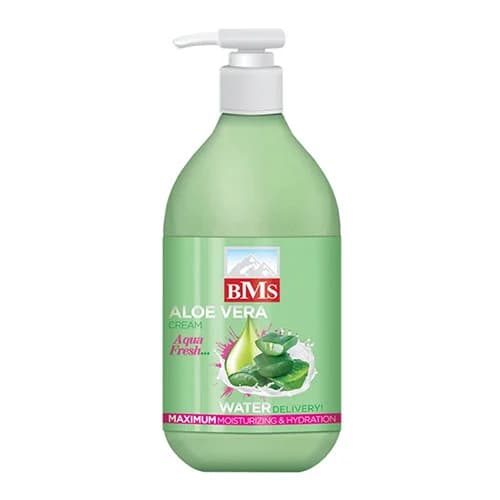 کرم مرطوب کننده پمپی آلوئه ورا 300 گرمی بی ام اس