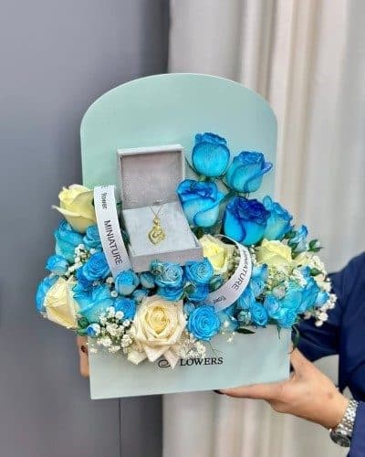 گل نوزاد برای ارسال به منزل در کرج را از کجا انجام دهم؟