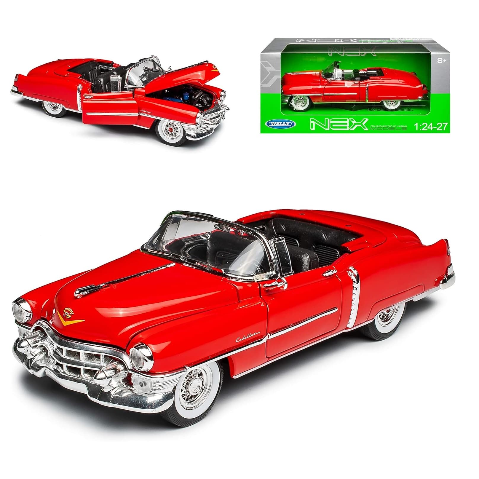 ماکت ماشین ولی مدل کادیلاک الدورادو طرح 1953 Cadilac Eldorado — تصویر ۴
