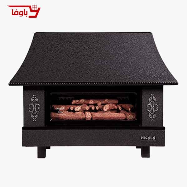 بخاری گازی نیک کالا | شومینه ای | مدل MC30 | نفیس | 30 هزار — تصویر ۲