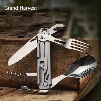 قاشق چنگال چندکاره تاشو Grand Harvest — تصویر ۳