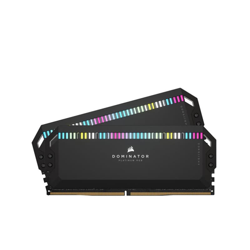 رم کورسیر Dominator Platinum RGB Black 32GB 16GBx2 5200MHz CL40 DDR5 — تصویر ۸