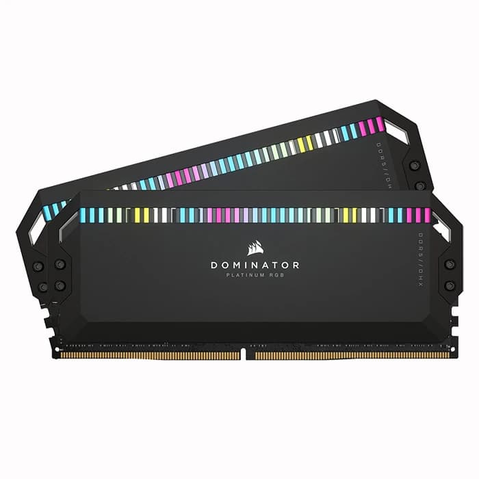 رم کورسیر Dominator Platinum RGB Black 32GB 16GBx2 5200MHz CL40 DDR5 — تصویر ۶