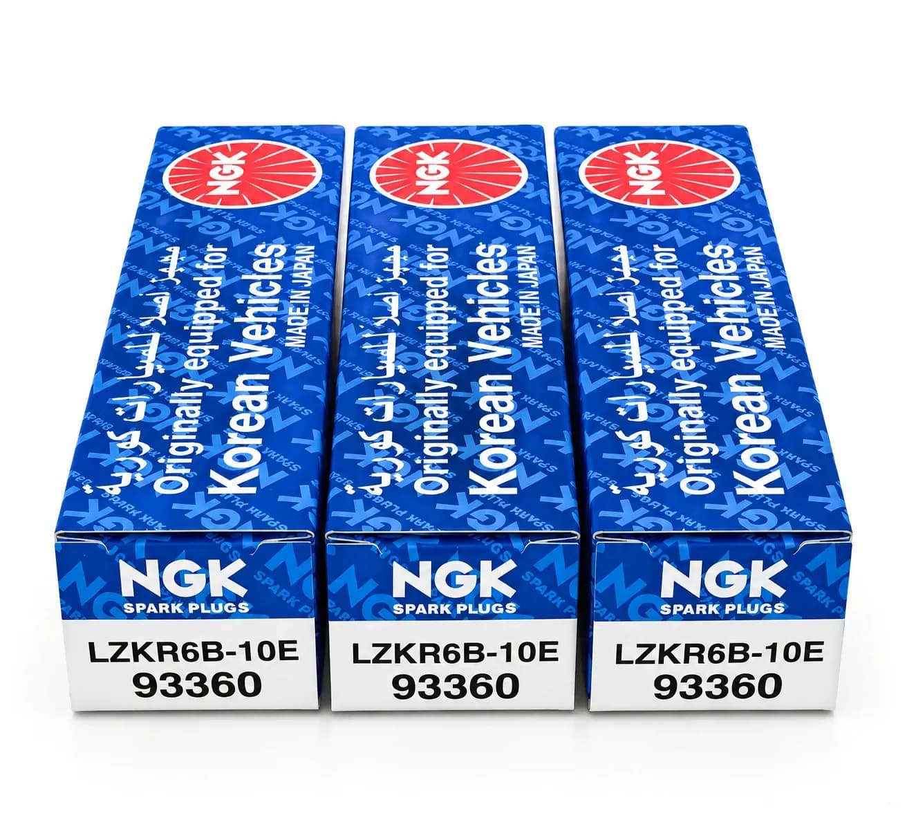 شمع ngk اصلی یورو 4 همه ماشین های چینی 3 سیلندر هر عدد — تصویر ۲