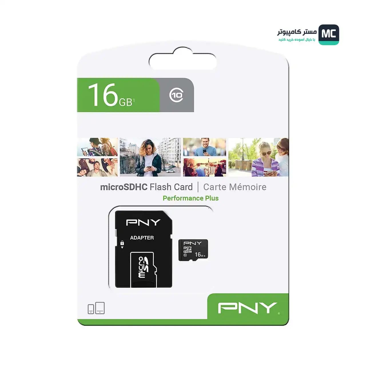 کارت حافظه میکرو اس دی پی ان وای PERFORMANCE PLUS 16GB — تصویر ۳