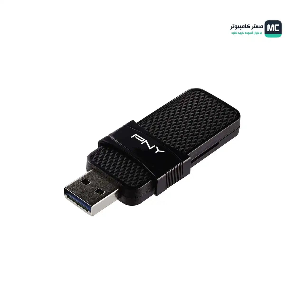 فلش OTG پی ان وای DUO LINK USB 3.1 Type-C OTG 128GB — تصویر ۲