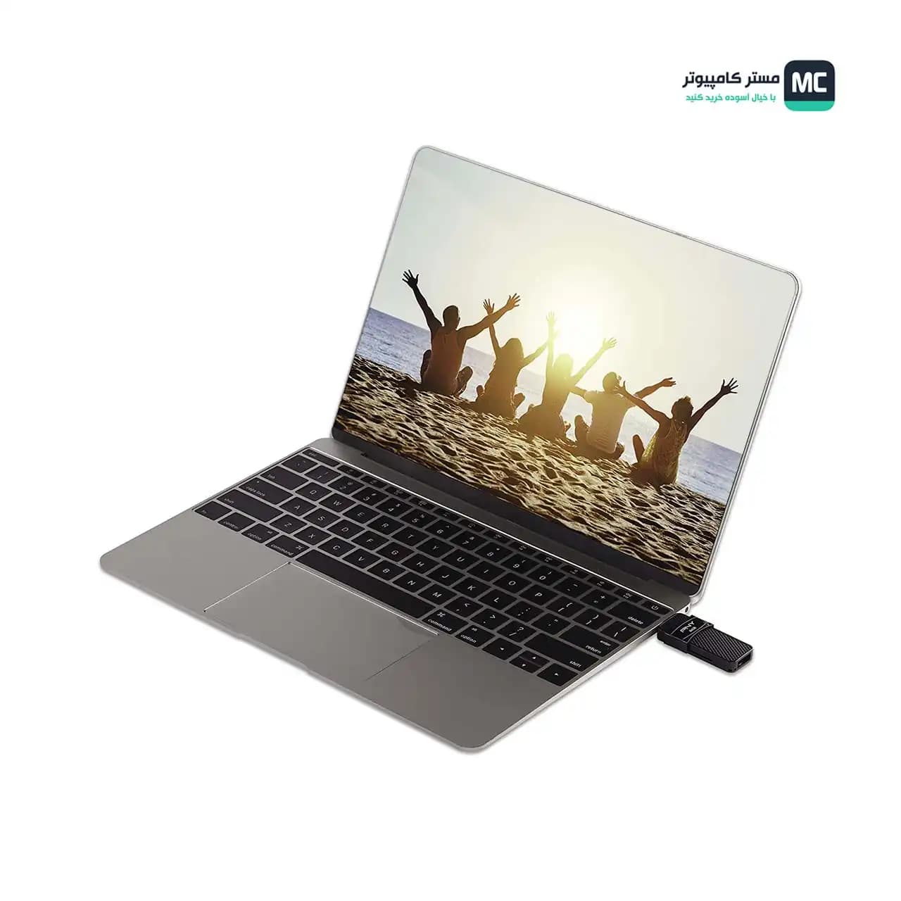 فلش OTG پی ان وای DUO LINK USB 3.1 Type-C OTG 128GB — تصویر ۵