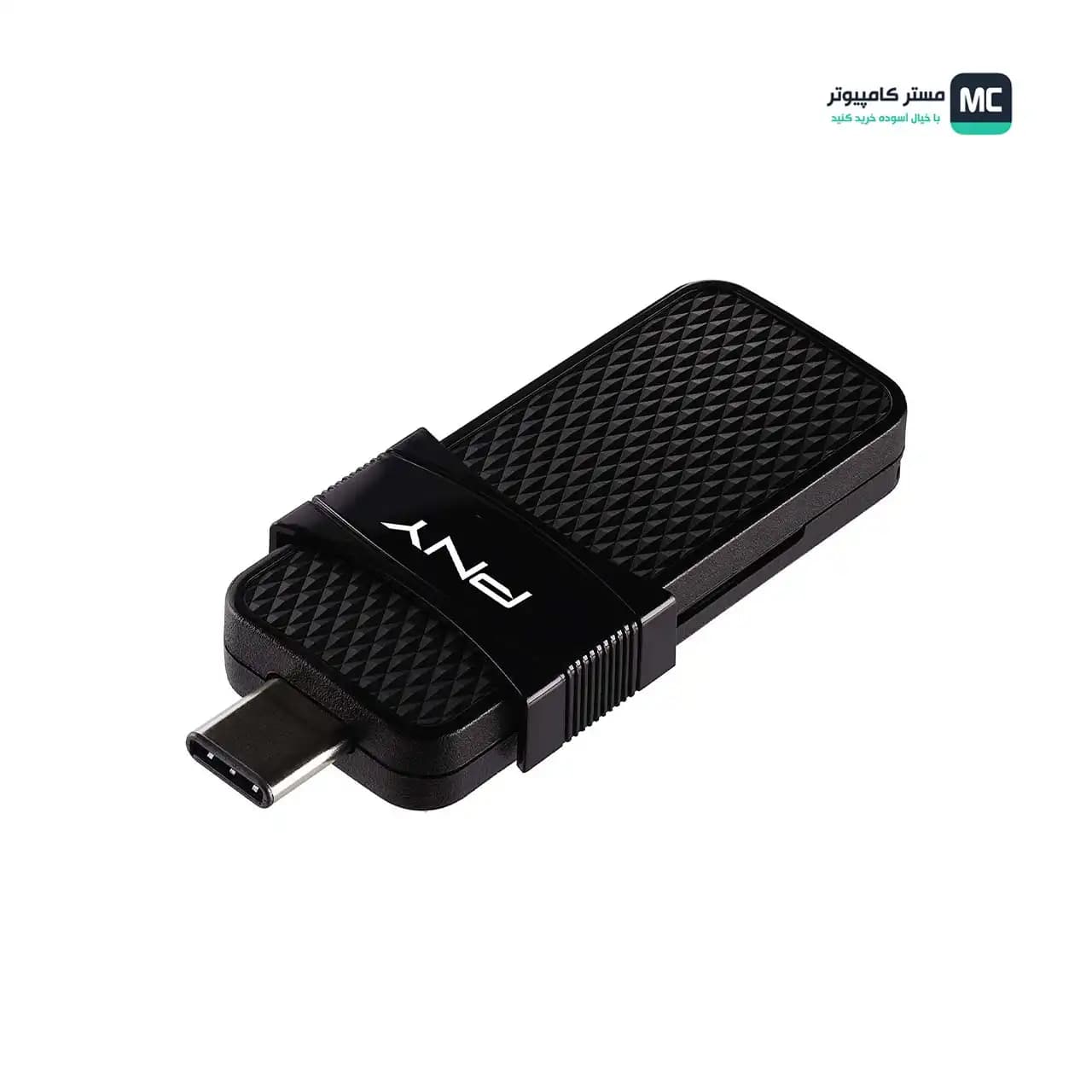 فلش OTG پی ان وای DUO LINK USB 3.1 Type-C OTG 128GB — تصویر ۳