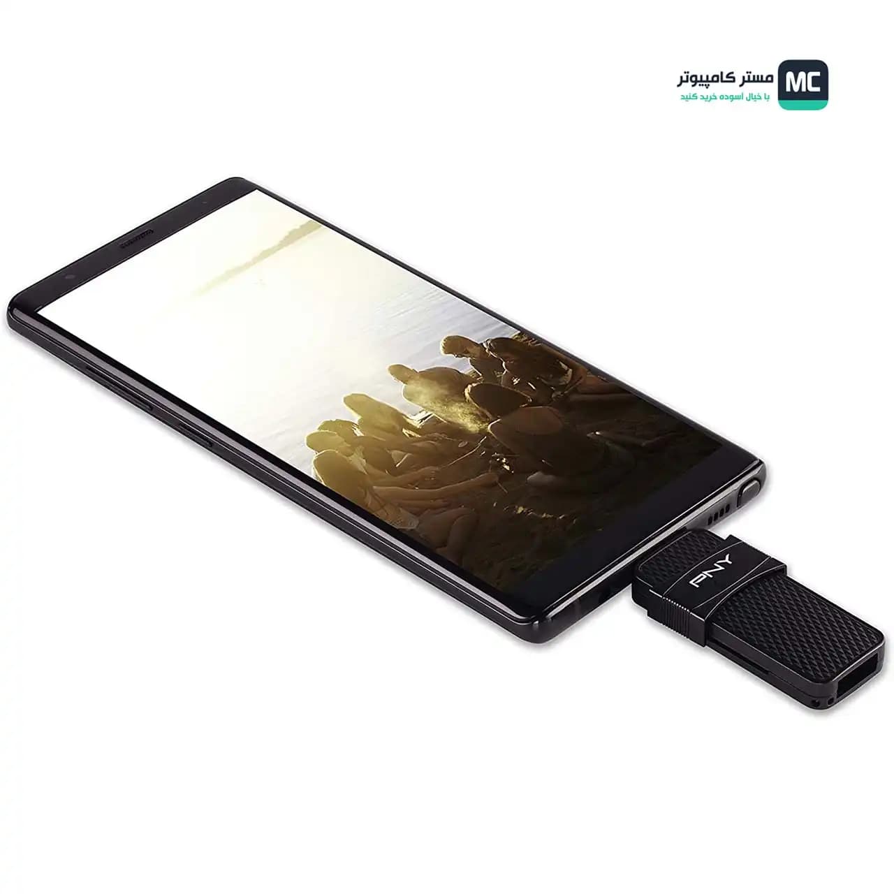 فلش OTG پی ان وای DUO LINK USB 3.1 Type-C OTG 128GB — تصویر ۶