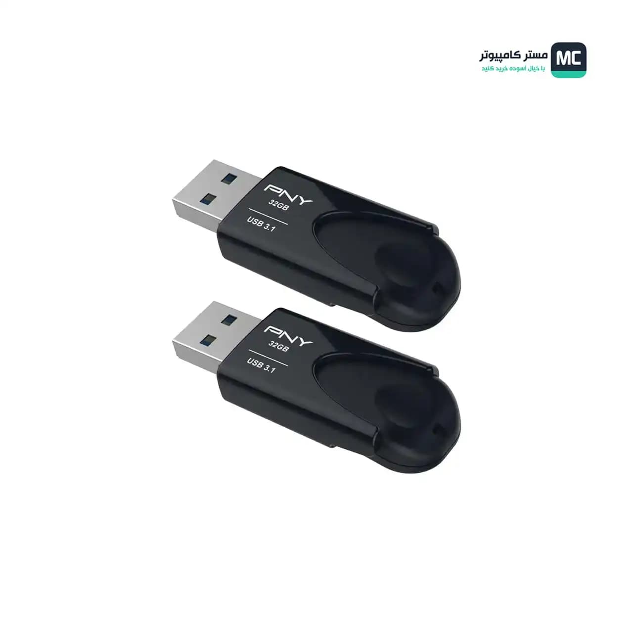 فلش مموری پی ان وای Attache 4 USB 3.1 32GB بسته 2 عددی — تصویر ۵