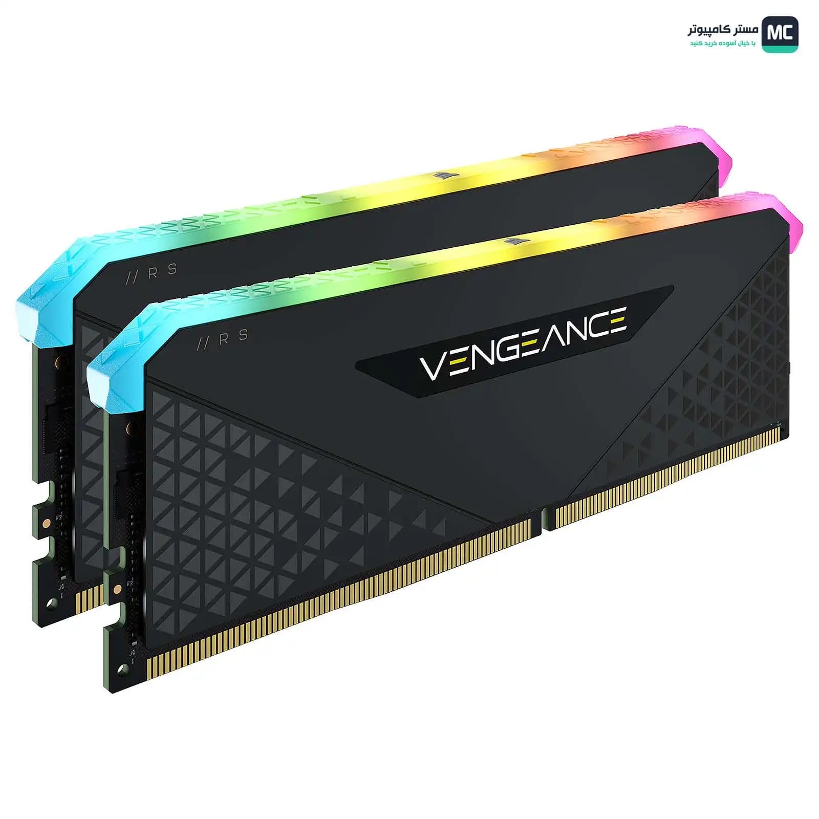 رم کورسیر VENGEANCE RGB RS 32GB 16GBx2 3600MHz CL18 — تصویر ۳
