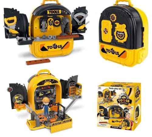 ست اسباب بازی ابزار مدل جعبه ابزار کودک آیتم 992-008