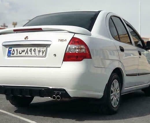 بال صندوق تیبا 1 چراغ دار خام