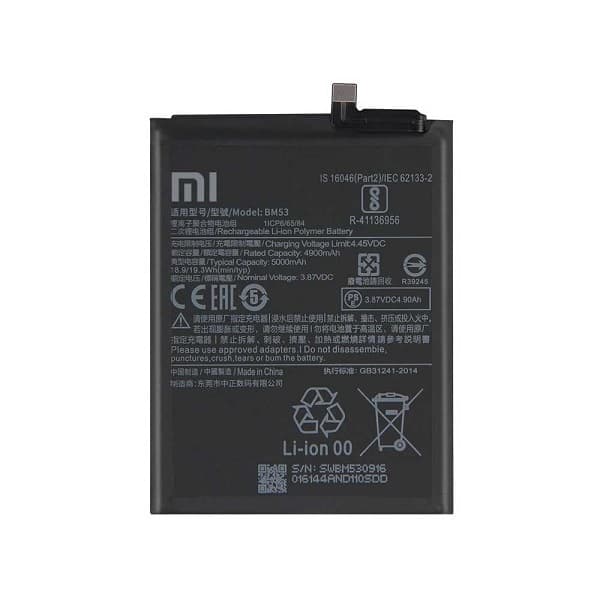 باتری شیائومی Xiaomi Redmi Note 10T 5G مدل BM53