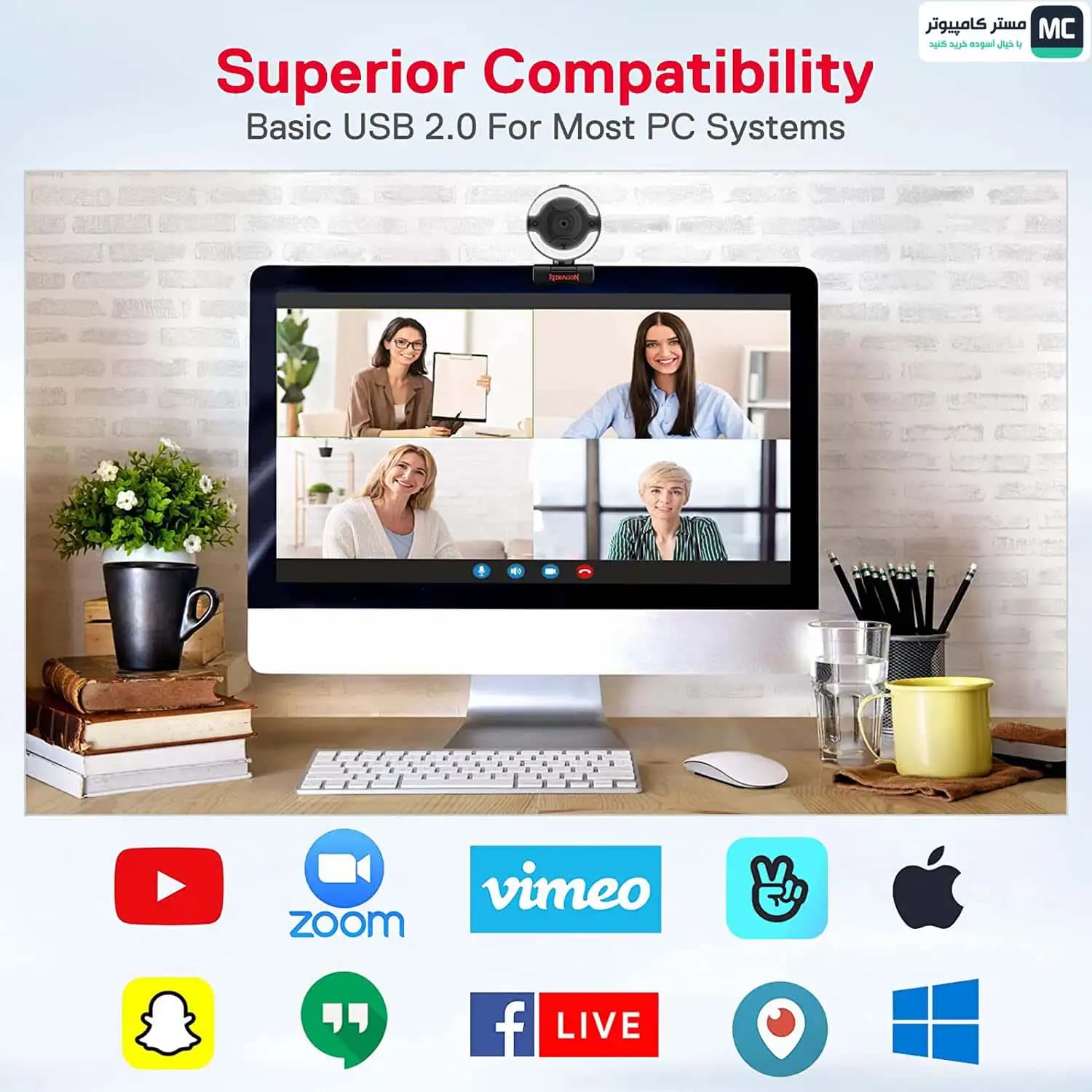 وب کم ردراگون Oneshot GW910 — تصویر ۷