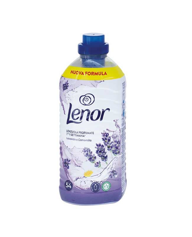 مایع نرم کننده و خوشبو کننده لباس لنور Lenor رایحه لوندر و گل بابونه حجم 1134 میل