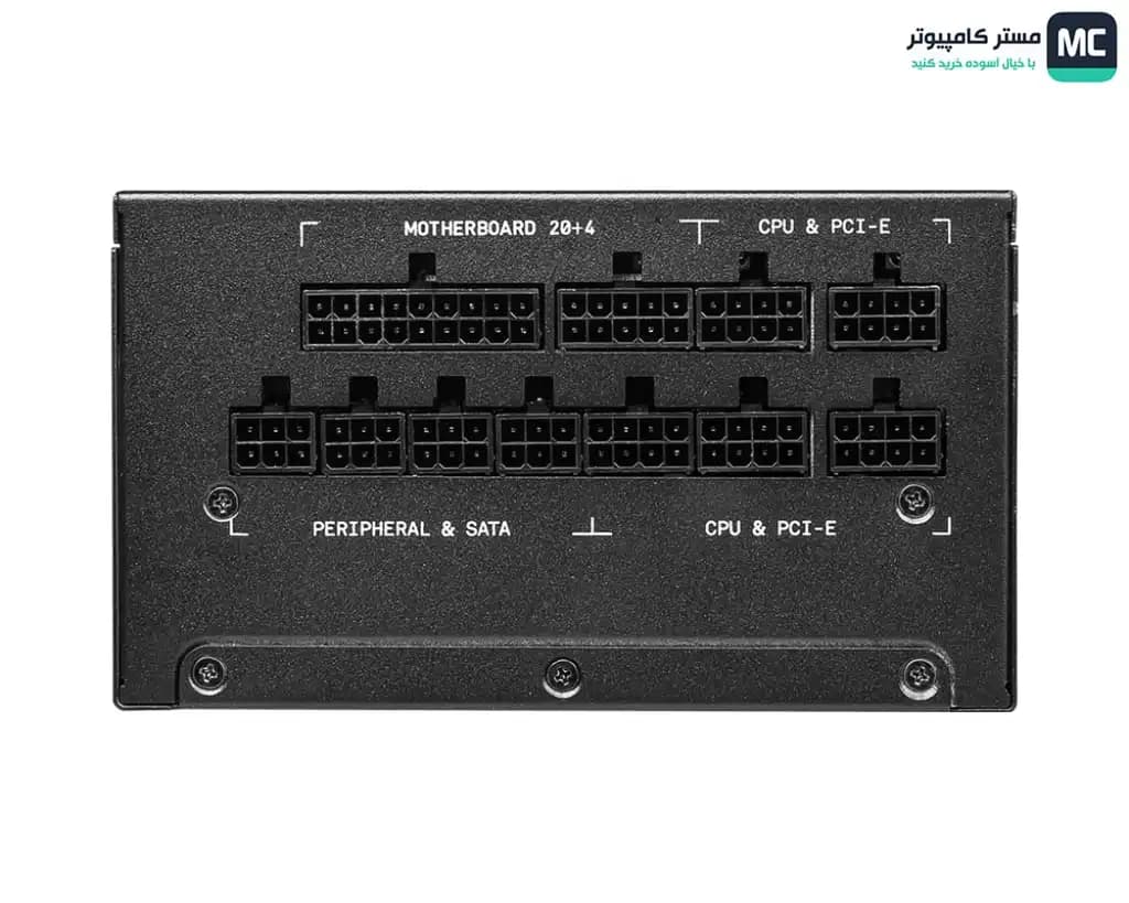 پاور 1000 وات ام اس آی MPG A1000G Full modular — تصویر ۶