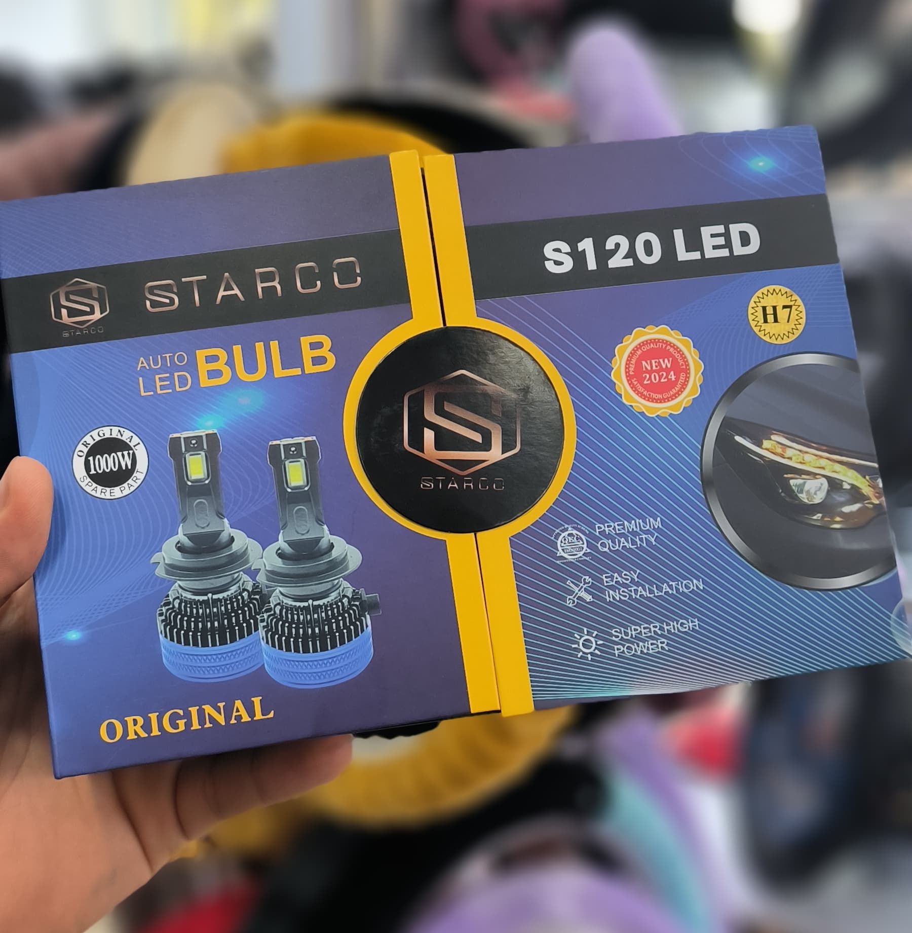 هدلایت s120 استارکو پایه h7