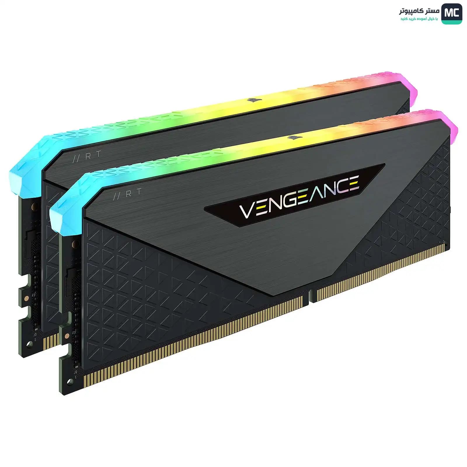 رم کورسیر VENGEANCE RGB RT Black 16GB 8GBx2 3600MHz CL18 — تصویر ۵