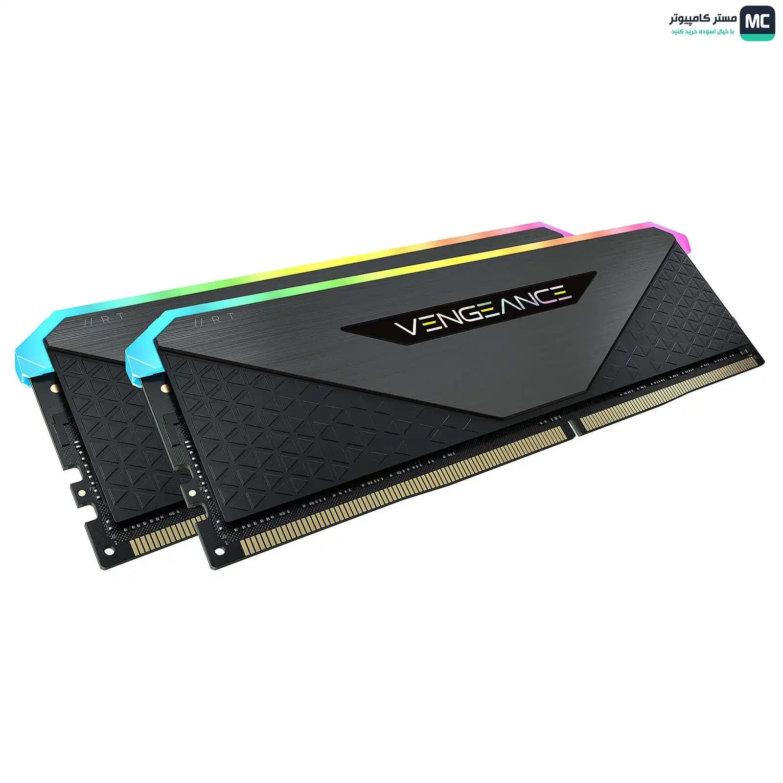رم کورسیر VENGEANCE RGB RT Black 16GB 8GBx2 3600MHz CL18 — تصویر ۴