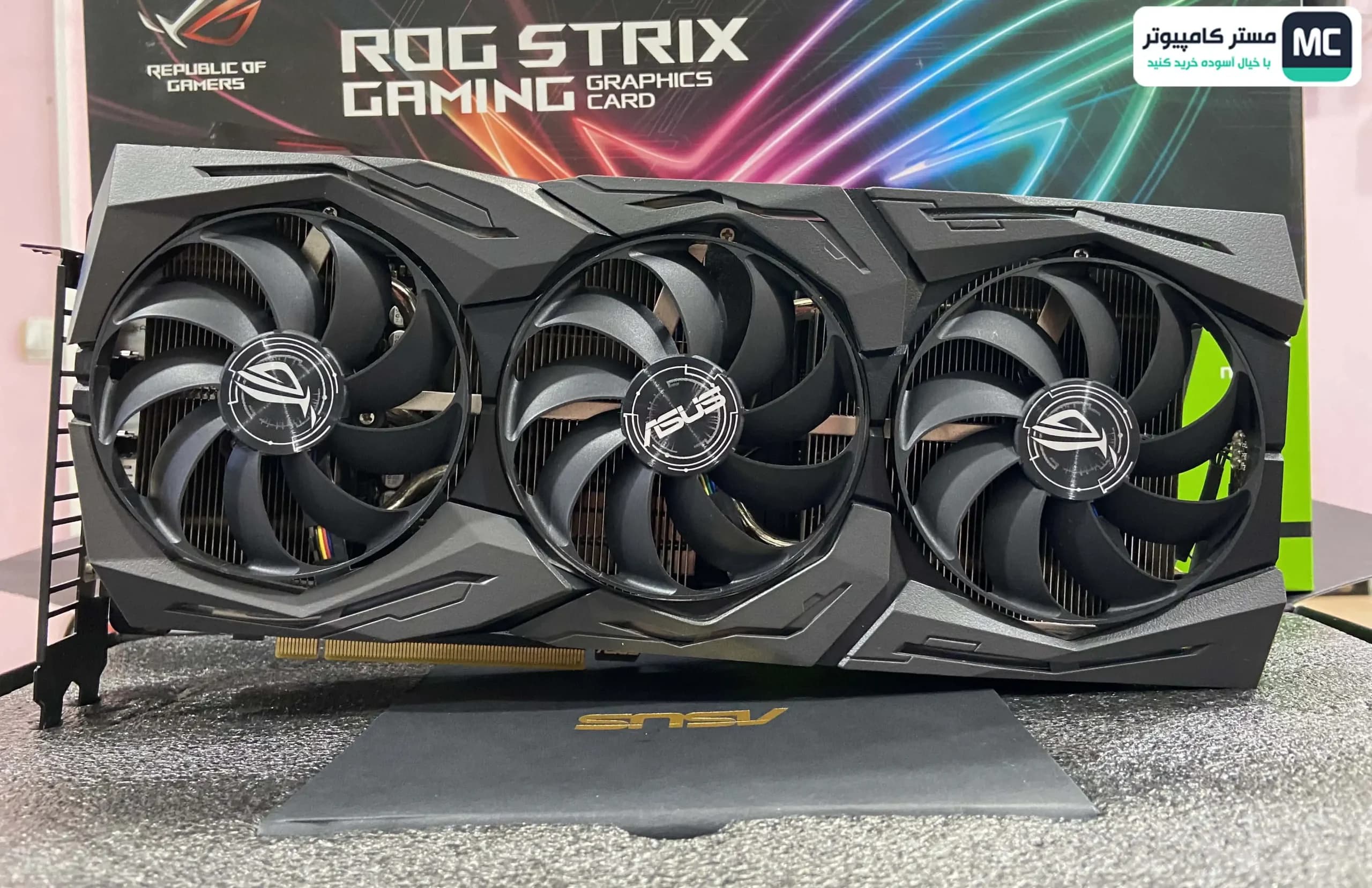 کارت گرافیک ایسوس ROG STRIX RTX2060 6G EVO GAMING دسته دوم — تصویر ۳