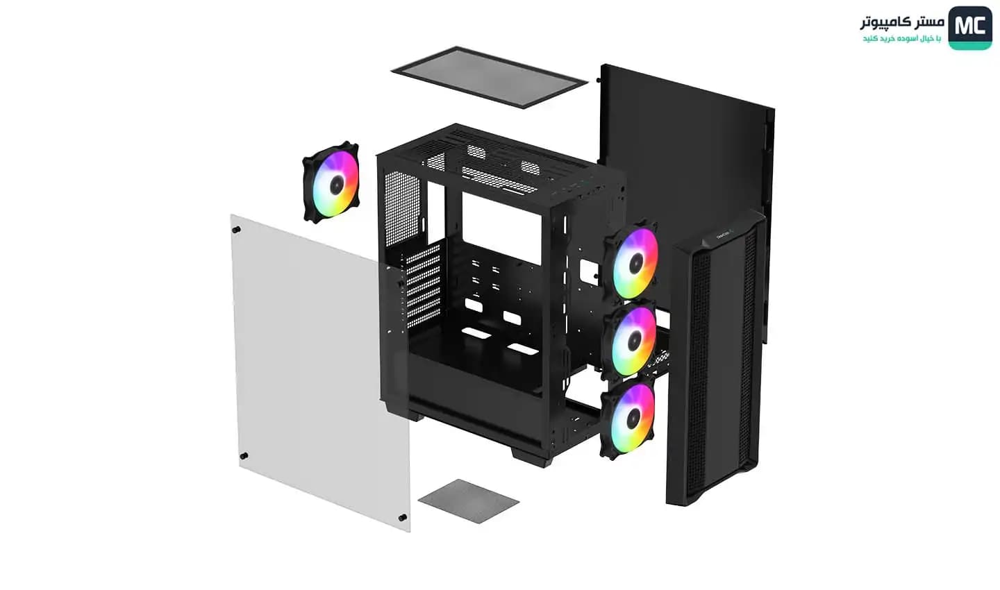 کیس دیپ کول CC560 ARGB V2 — تصویر ۴