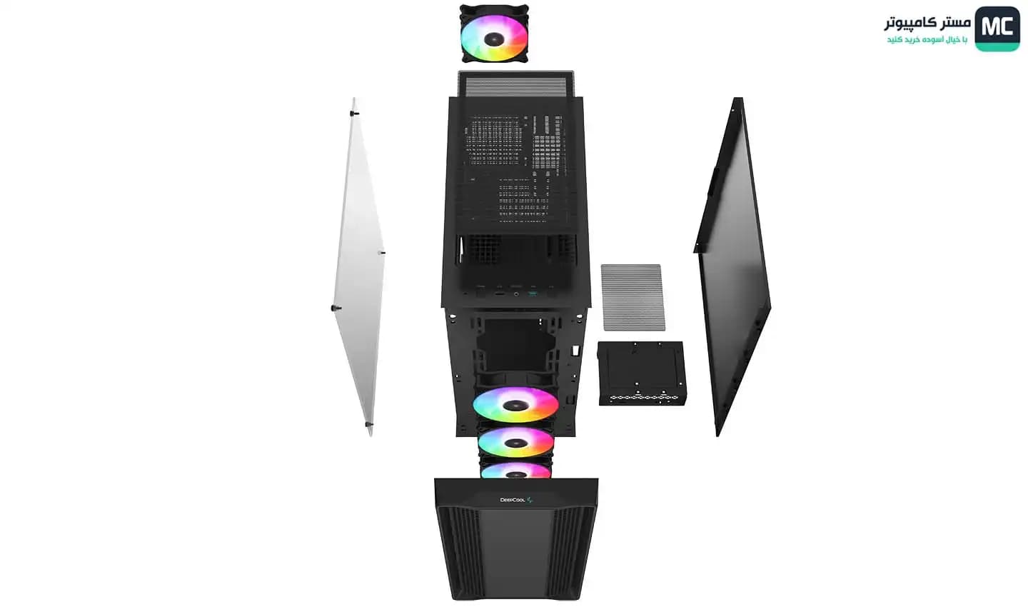 کیس دیپ کول CC560 ARGB V2 — تصویر ۳
