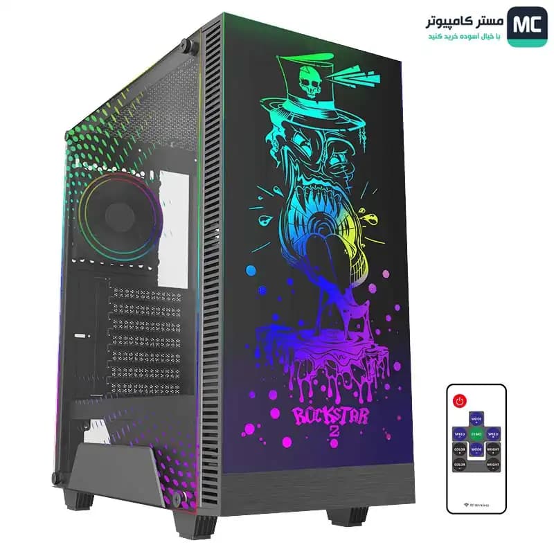 کیس گیمینگ گیم مکس RockStar 2 — تصویر ۵