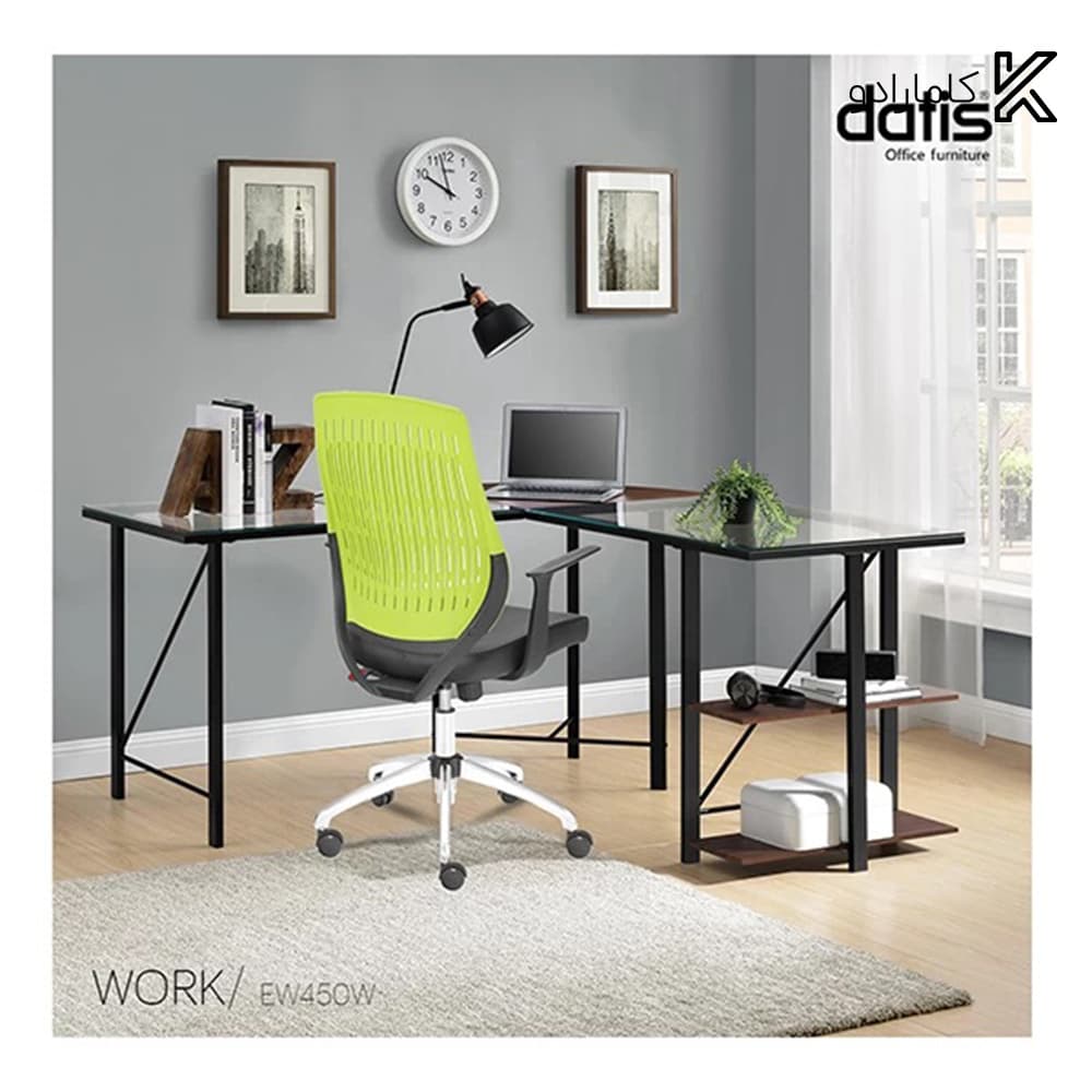 صندلی کارمندی داتیس مدل WORK کد EW450W — تصویر ۹