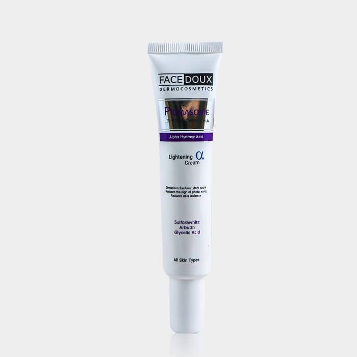 کرم ضد لک و روشن کننده آلفا پیگمازوم فیس دوکس Face Doux Pigmasome Lightening Cream With A.H.A 30ml