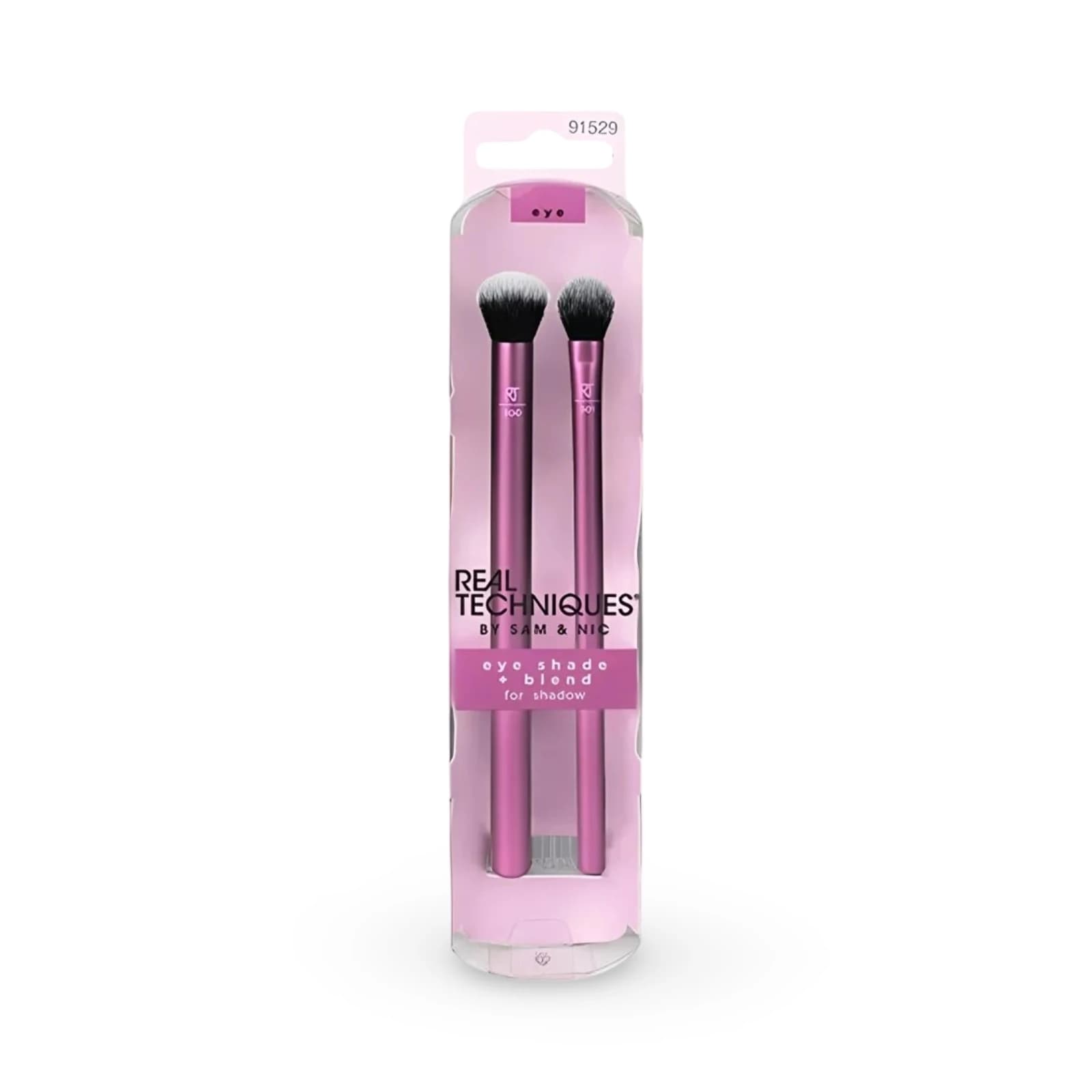 ست 2 تکه براش سایه چشم ریل تکنیک Real Techniques Eye Shade + Blend