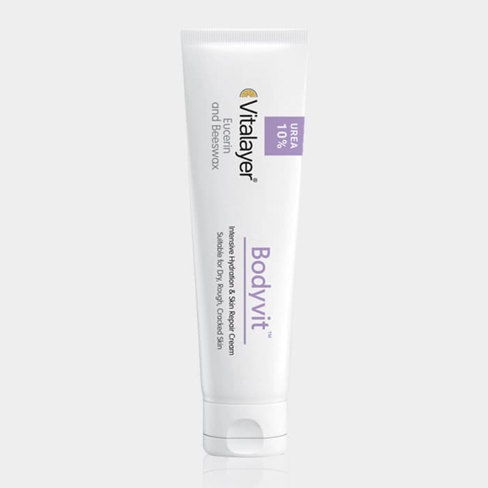 کرم اوره و اوسرین 10% بادی ویت ویتالیر Vitalayer Bodyvit Eucerin And Urea 10% Cream 100ml