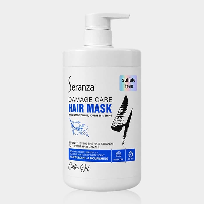 ماسک موهای آسیب دیده سرانزا Seranza Damage Care Hair Mask 1000ml