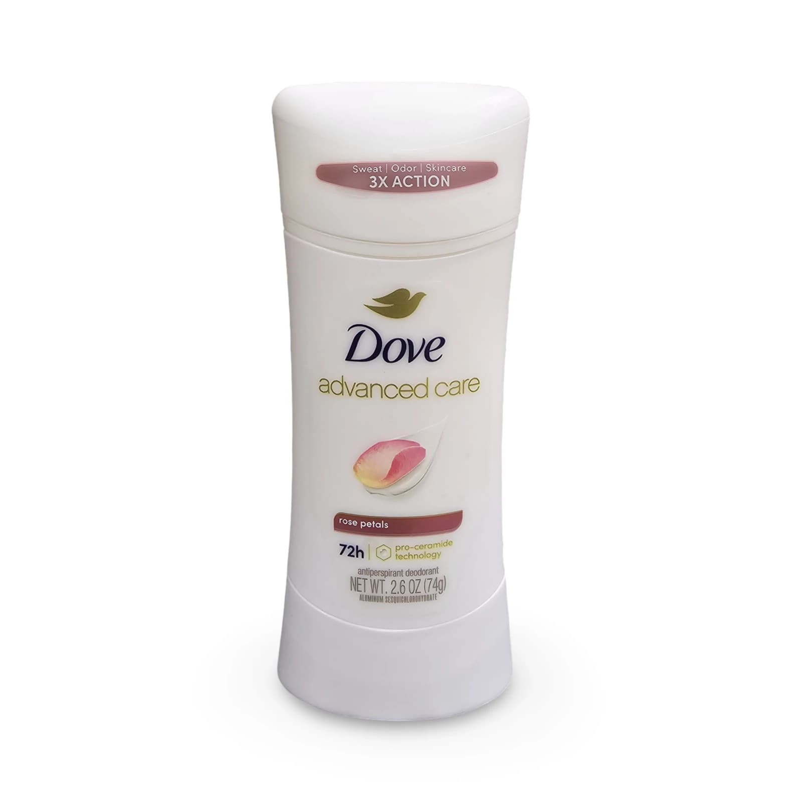 مام صابونی ضد تعریق داو مدل Advanced Care رایحه گل رز – ۷۲ ساعته