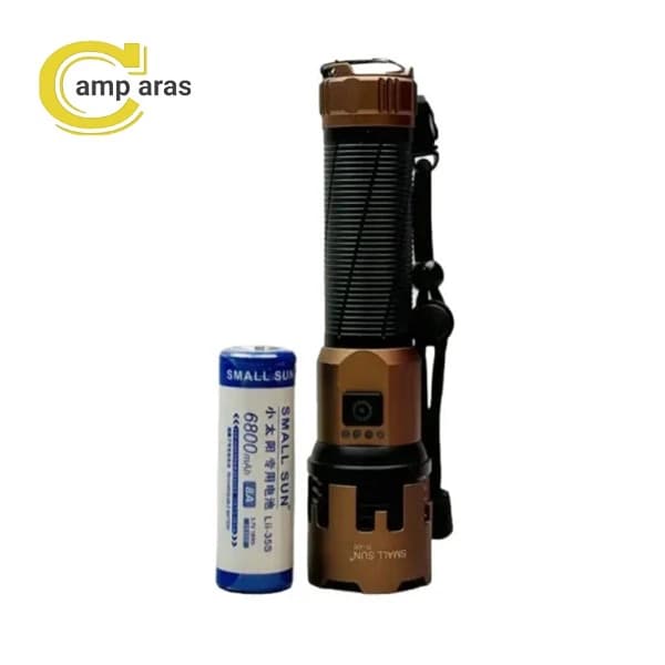 چراغ قوه شارژی اسمال سان مدل ZY-A70 پاوربانکی