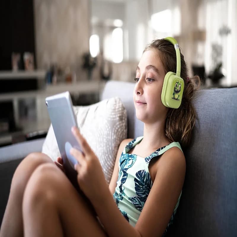 هدفون بلوتوثی پرودو مناسب سن ۶ سال مدل Porodo Yotowave Kids Wireless Headphone STC303 — تصویر ۷